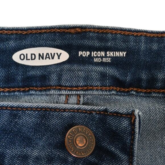 Old Navy Womens 20 Plus Pop Icon Mid Rise Skinny Jeans - Picture 9 of 11